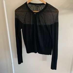 Black Ann Taylor Cardigan